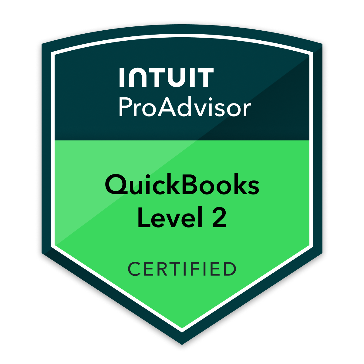 Intuit QuickBooks ProAdvisor — Level 2 Certified